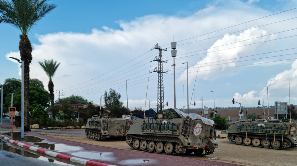 IDF vehicles on campus