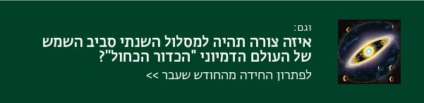פתרון החידה מחודש שעבר