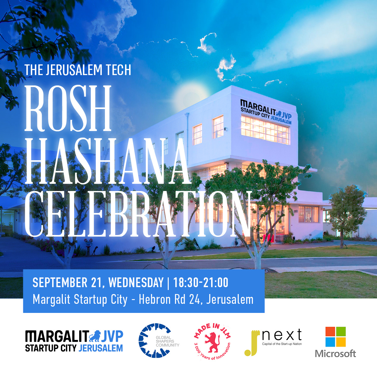 The Jerusalem Tech Rosh Hashana Celebration September 21, 2022