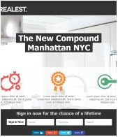 real-estate landing page