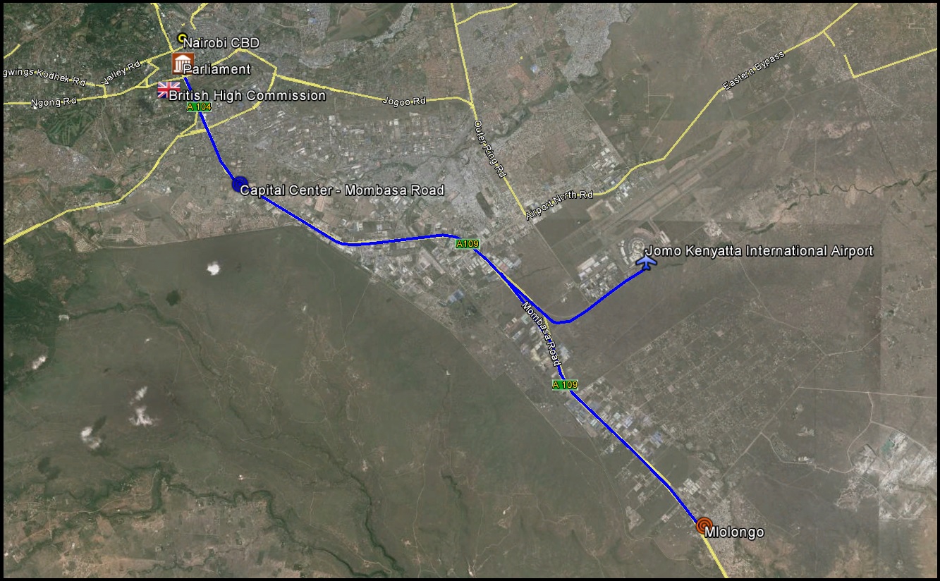 kenya-tactical-heavy-traffic-congestion-reported-along-nairobi-s-mombasa-road-due-to-ongoing