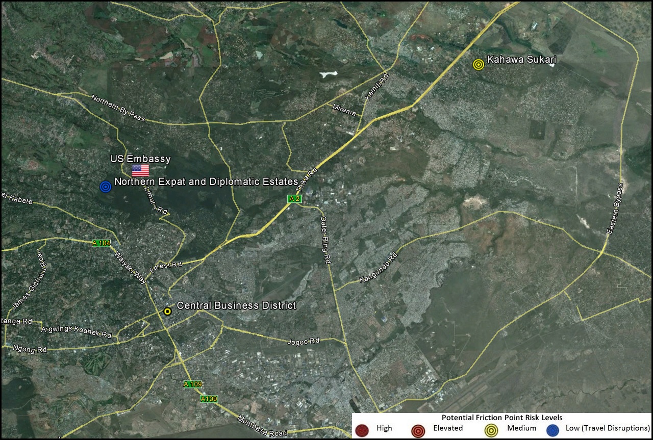 Kenya Alert: Armed robbery attempt in Kahawa Sukari estate, Nairobi ...