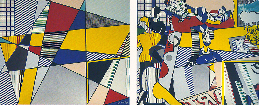 רוי ליכטנשטיין, ציור קיר מוזיאון תל אביב, 1989