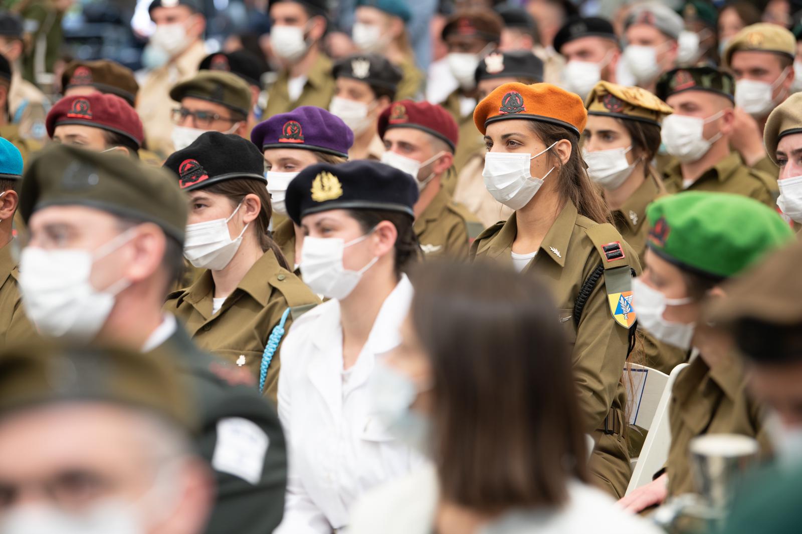 Солдаты-отличники президента Израиля за 2021 г ...