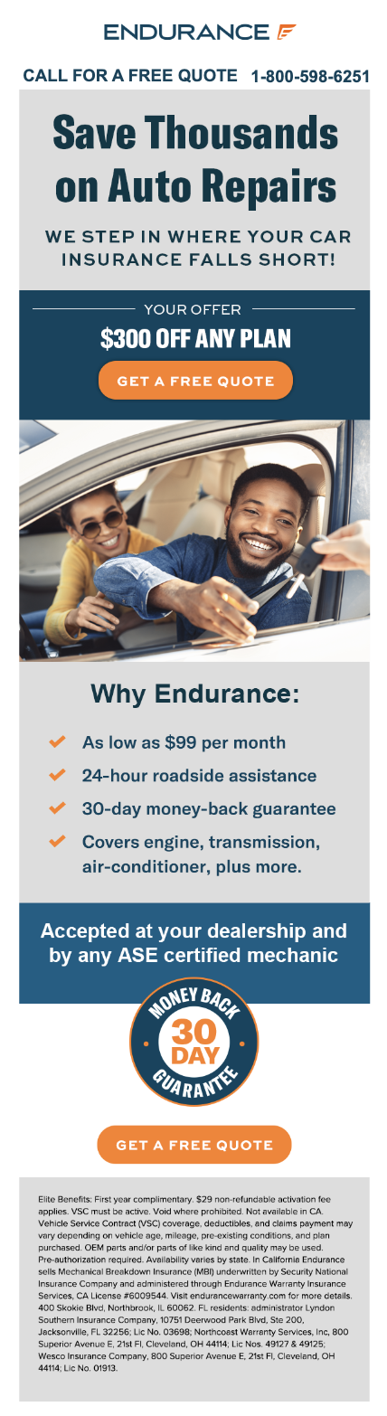 Endurance Auto Warranty