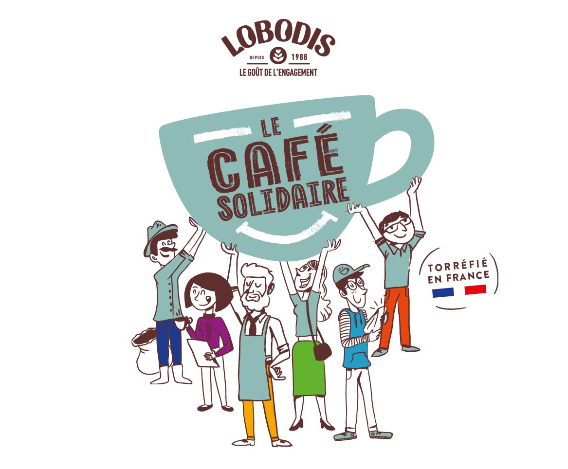 le café solidaire de Lobodis, un café 100% inclusif, produit avec des personnes en situation de handicap