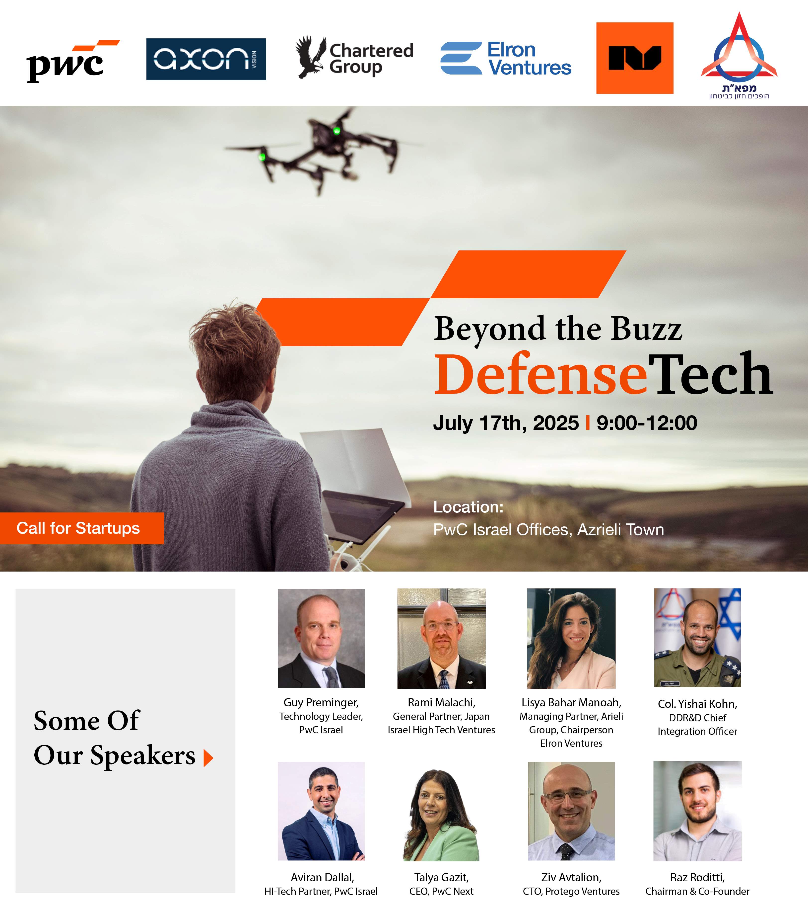 Beyond the Buzz | DefenseTech | July 17th, 2025 | PwC Israel