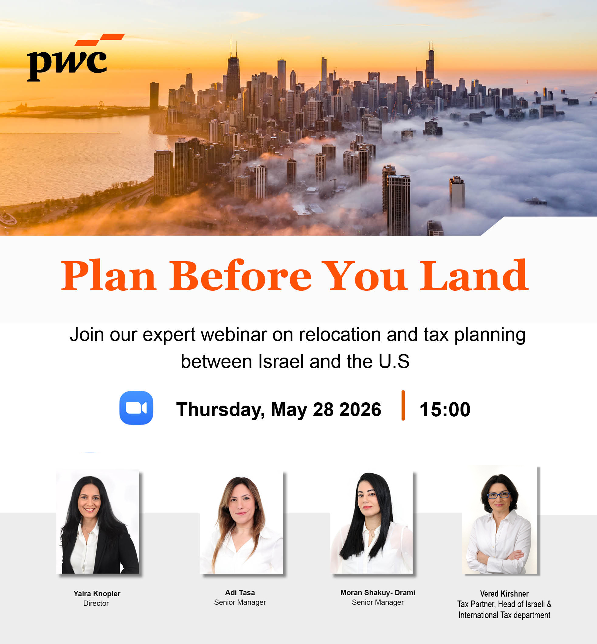 Save The Date | Webinar: Plan Before You Land | May 28, 2026