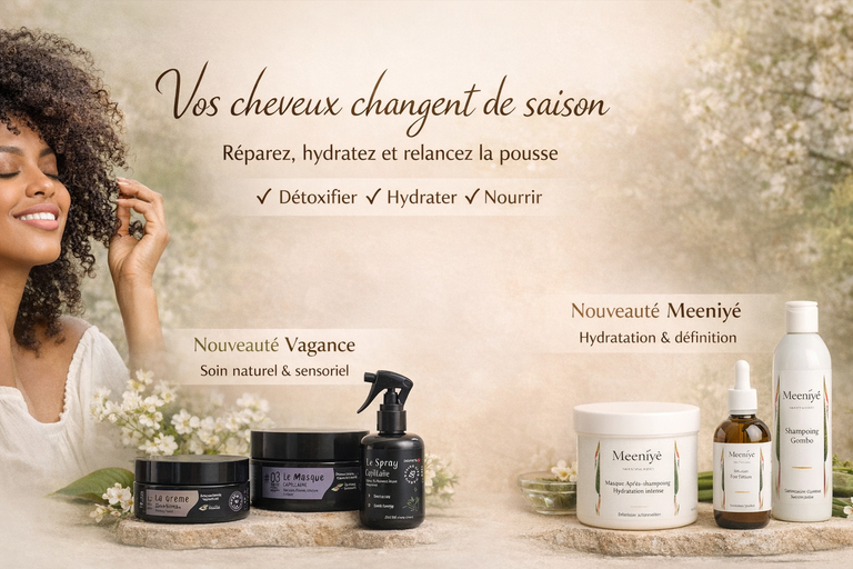 Routine cheveux texturés Ajania