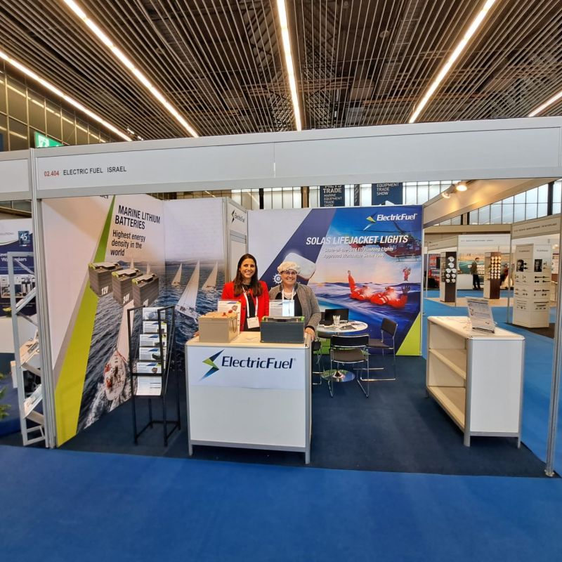 Electric Fuel Presented Wide Range of Marine Lithium-Ion Batteries at METSTRADE 2022