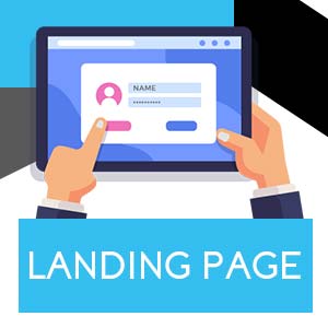 Landing Page Bureautique & Communication